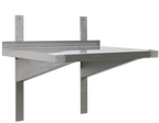 Edelstahl Wandbord Profi 1000 x 300 x 40 mm