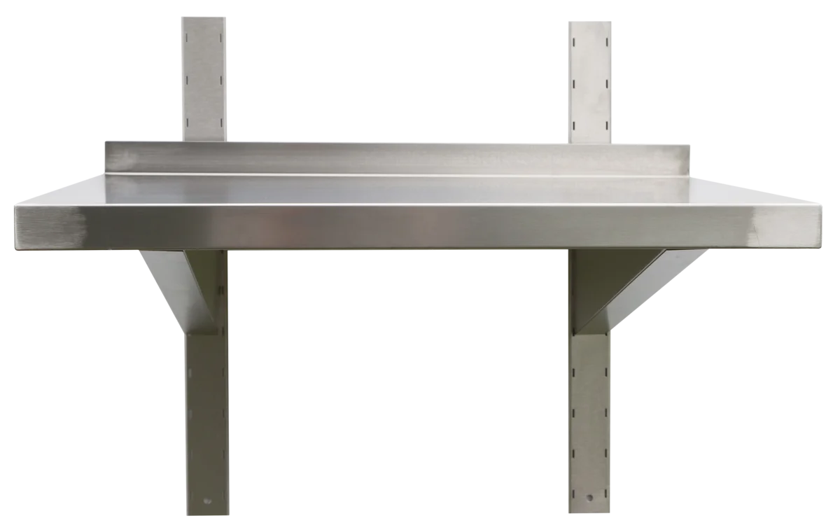 Edelstahl Wandbord Profi 1000 x 300 x 40 mm