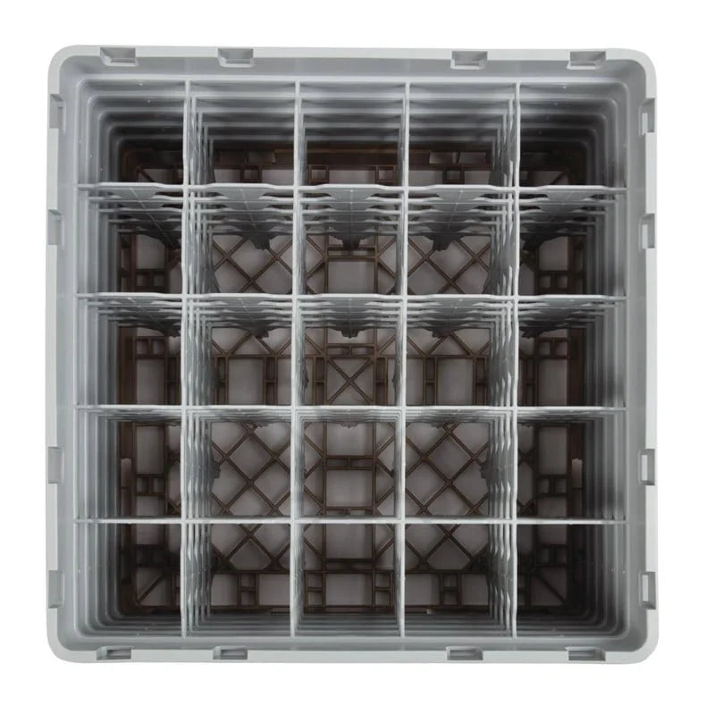Cambro Gläserspülkorb beige mit 25 Fächern max Glashöhe 25,7cm
