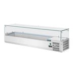 Polar Serie G Aufsatzkühlvitrine für 5x GN1/3 und 1x GN1/2
