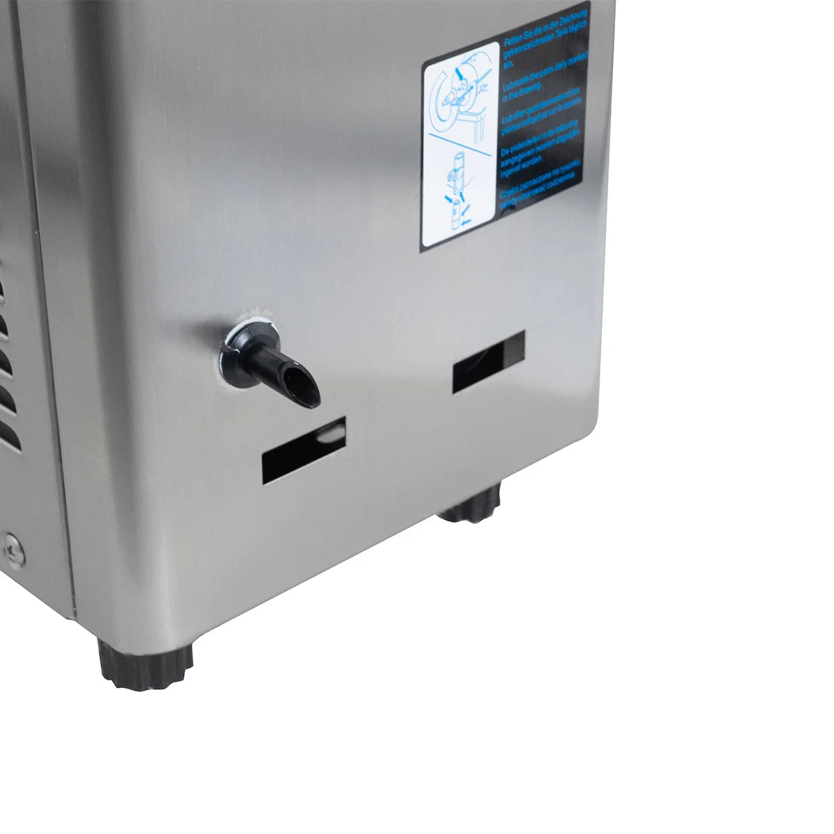 Slush Eis Maschine 1x 12 Liter Edelstahl schwarz