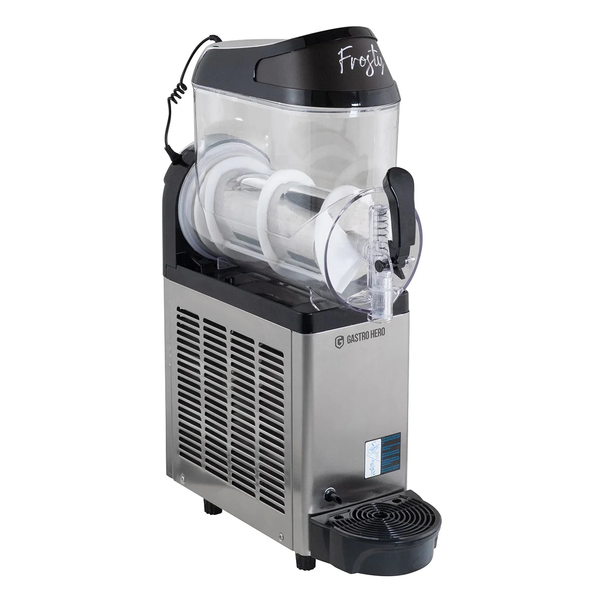 Slush Eis Maschine 1x 12 Liter Edelstahl schwarz