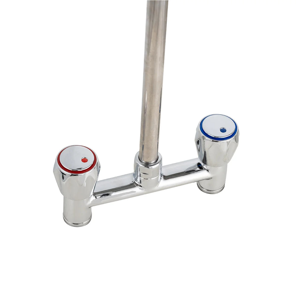 Zweiloch Geschirrwaschbrause Profi 100 + Mischbatterie