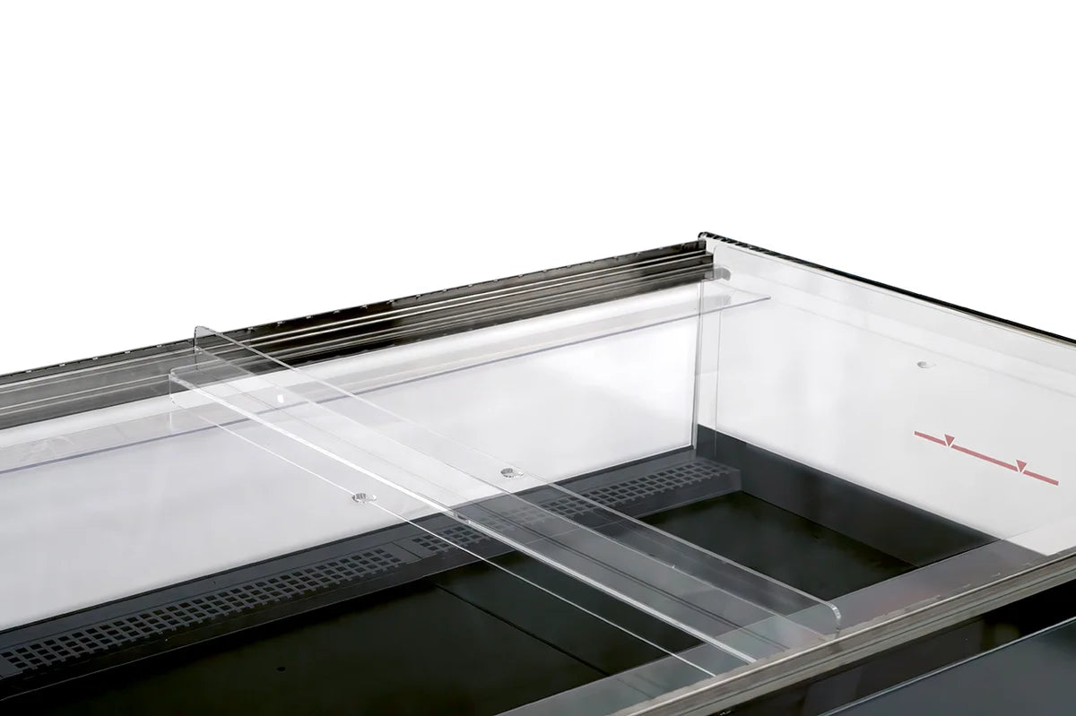 COOL-LINE Impuls-Kühlinsel FLATEY 1500 mit Plexi-Schiebescheiben