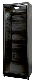 COOL-LINE Glastürkühlschrank CD 350 LED BLACK