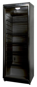 COOL-LINE Glastürkühlschrank CD 350 LED BLACK