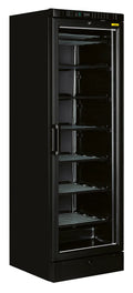 Nordcap Glastürtiefkühlschrank TK 385 G BLACK