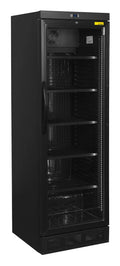 Nordcap Glastürkühlschrank KU 385 G II BLACK