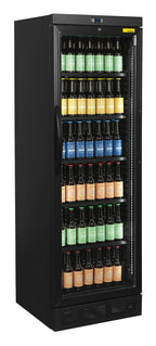 Nordcap Glastürkühlschrank KU 385 G II BLACK