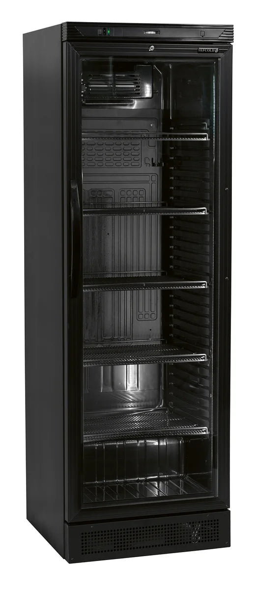 Nordcap Glastürkühlschrank KU 385 G II BLACK