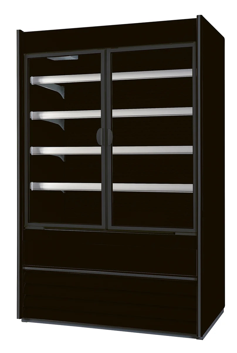 Nordcap Wandkühlregal ALASKA 071 SLIM ENERGY DR BLACK