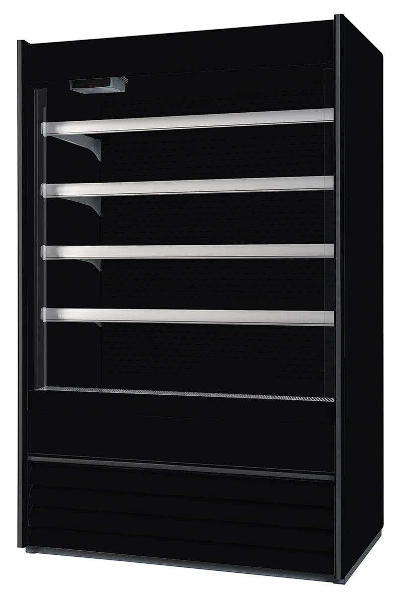 Nordcap Wandkühlregal ALASKA 100 SLIM ENERGY BLACK