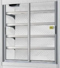 Nordcap Thermoglas-Schiebetüren für ALASKA 150 / SLIM 150, frontseitig, selbstschließend