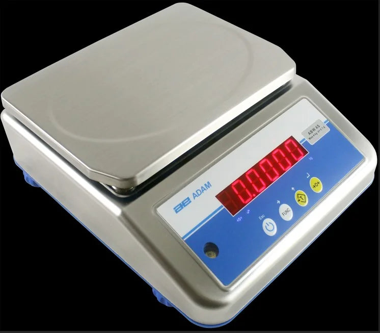 AE Adam Aqua ABW-S Wasserfeste Edelstahlwaagen, Kapazität 8kg/ Lesbarkeit 0.5g