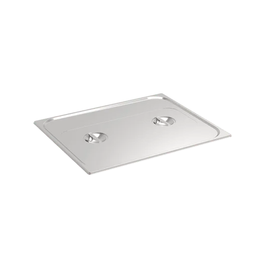 Rieber Edelstahl GN-Deckel GN 2/1 Standard mit Griffmulde, Mod. 211