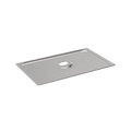 Rieber Edelstahl GN-Deckel GN 1/1 Standard mit Griffmulde, Mod. 111