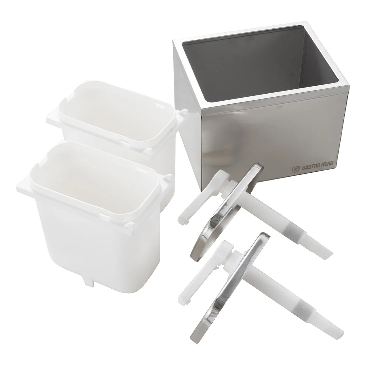 Saucenspender - 2 x 2 Liter - Dosierpumpe PP