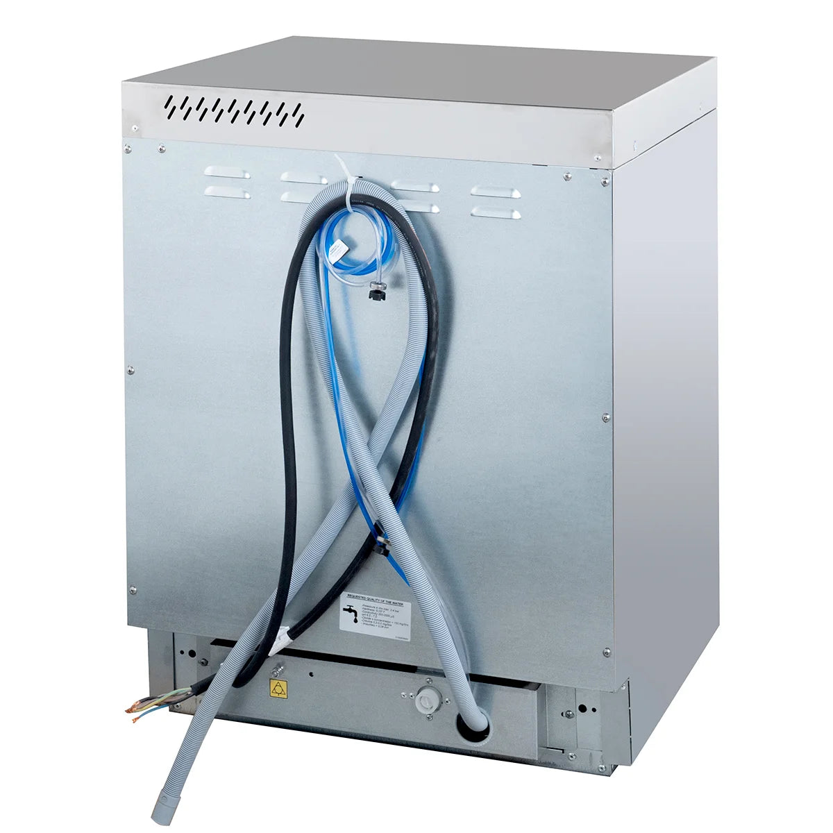 Geschirrspülmaschine HYPRO Digital 54 SLE 50x50 cm Korbmaß, mit Reiniger- & Klarspüldosierer, mit Ablaufpumpe & Enthärter,Drucksteigerungspumpe Made in Europe, 400 Volt