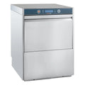 Geschirrspülmaschine HYPRO Digital 54 SLE 50x50 cm Korbmaß, mit Reiniger- & Klarspüldosierer, mit Ablaufpumpe & Enthärter,Drucksteigerungspumpe Made in Europe, 400 Volt