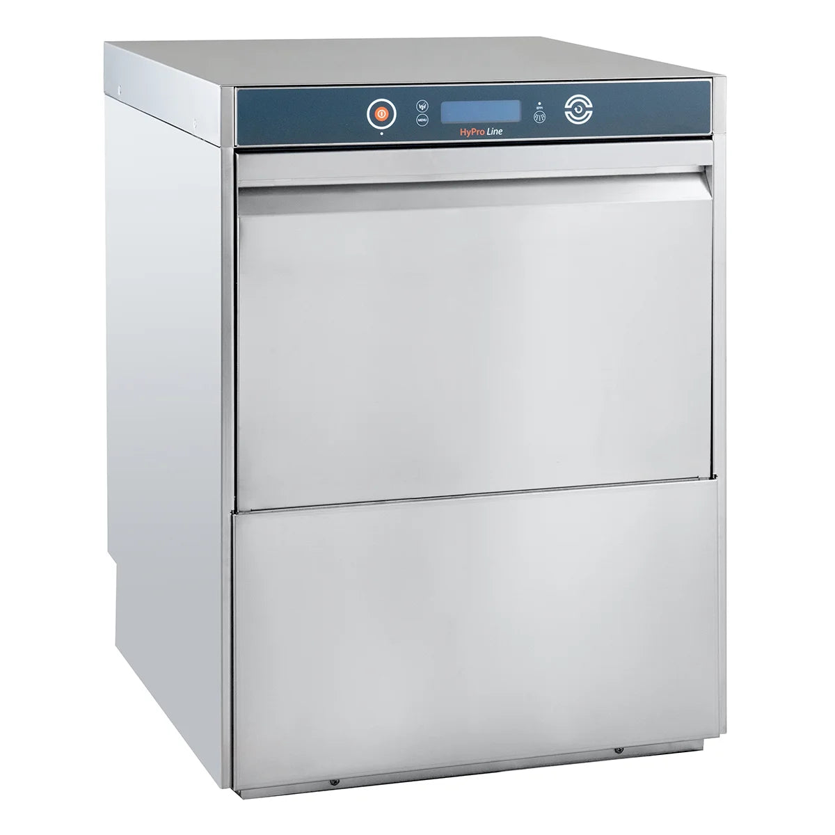 Geschirrspülmaschine HYPRO Digital 50 SL 50x50 cm Korbmaß, mit Reiniger- & Klarspüldosierer, mit Ablaufpumpe, Drucksteigerungspumpe Made in Europe, 230 Volt
