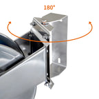 Schlauchaufroller mit Brause Profi 10m