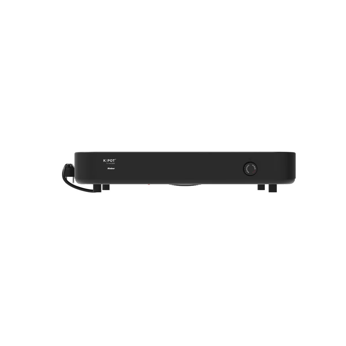 Rieber Cerankochfeld K-POT 1/1-ck-2200 schwarz