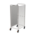 Rieber Regalwagen mit Abweiserrollen – Bäckernorm 800x600mm