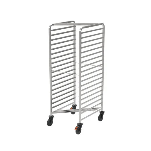 Rieber Raumspar-Regalwagen 2/1 mit Abweiserrollen