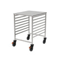 Rieber GN-Regalwagen 2/1 mit Abdeckung und beidseitiger Sperre