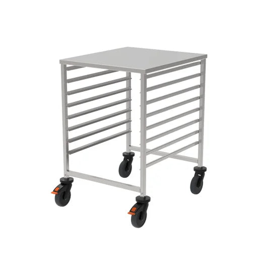 Rieber GN-Regalwagen 2/1 mit Abdeckung und beidseitiger Sperre