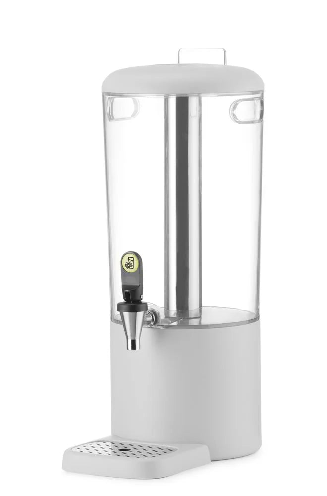 Saftspender, 8 l UNIQ, HENDI, designed by Robert Bronwasser, 8L, Weiß, 318x216x(H)532mm