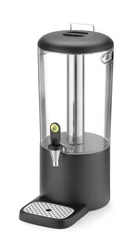 Saftspender, 8 l UNIQ, HENDI, designed by Robert Bronwasser, 8L, Schwarz, 318x216x(H)532mm