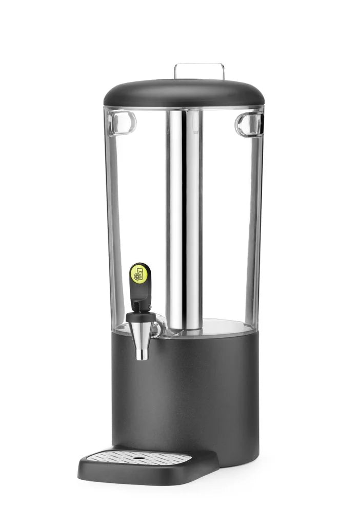 Saftspender, 8 l UNIQ, HENDI, designed by Robert Bronwasser, 8L, Schwarz, 318x216x(H)532mm