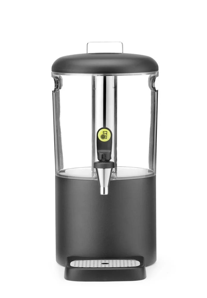 Saftspender, 4 l UNIQ, HENDI, designed by Robert Bronwasser, 4L, Schwarz, 315x211x(H)431mm