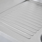 Spültisch ECO 20x7 mit 2 Becken rechts