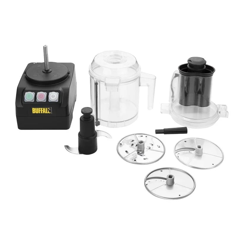 Buffalo Multifunktions-Küchenmaschine, Cutter & Gemüseschneider 3 Liter
