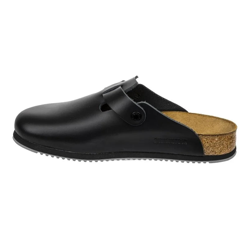 Birkenstock Boston Super Grip Clogs schwarz Größe 44
