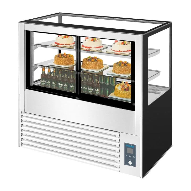 Polar U-Serie Deli-Standkühlvitrine 385 Liter