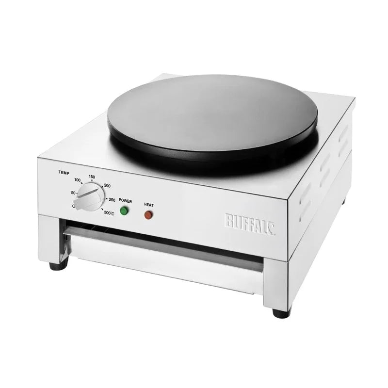 Buffalo Elektro-Crêpes-Eisen - 1 Kochplatte Ø 400 mm