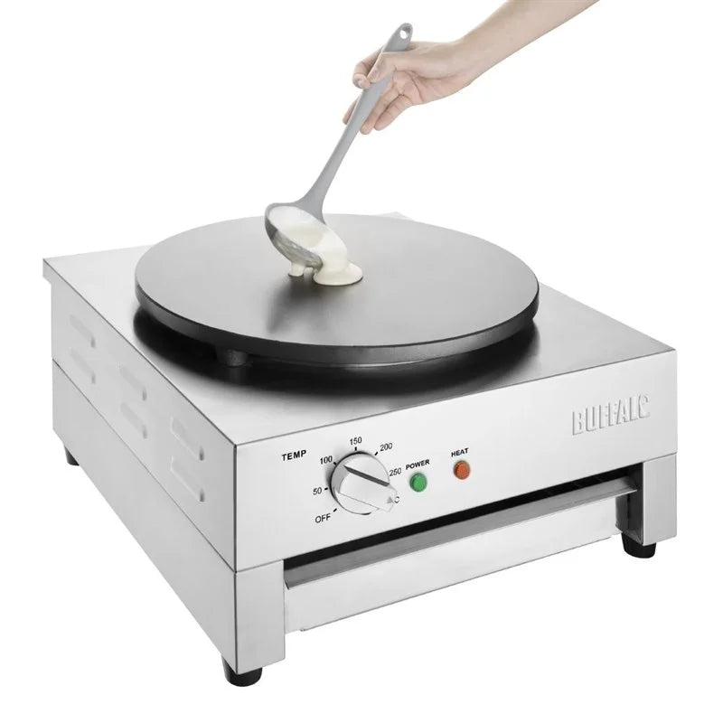 Buffalo Elektro-Crêpes-Eisen - 1 Kochplatte Ø 400 mm