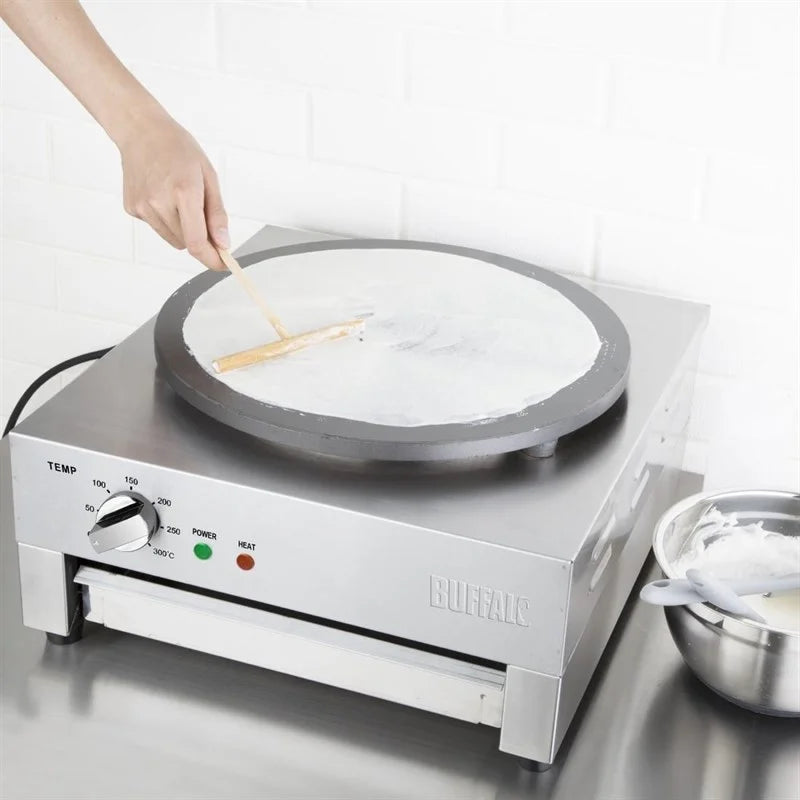 Buffalo Elektro-Crêpes-Eisen - 1 Kochplatte Ø 400 mm