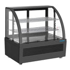 Polar C-Serie Tischkühlvitrine 100 Liter schwarz