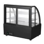 Polar C-Serie Tischkühlvitrine 100 Liter schwarz