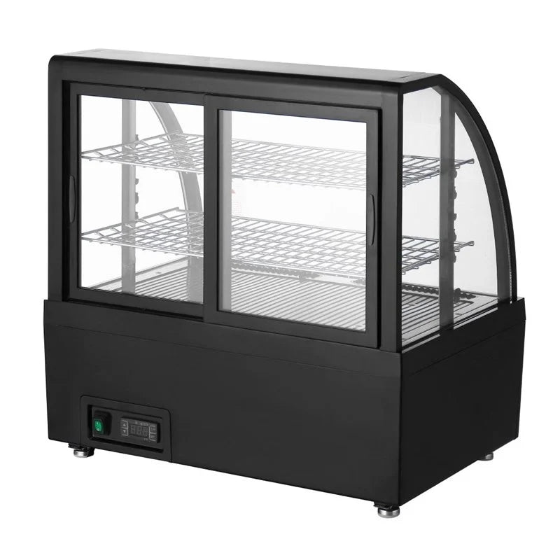 Polar C-Serie Tischkühlvitrine 100 Liter schwarz