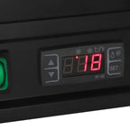 Polar C-Serie Tischkühlvitrine 100 Liter schwarz