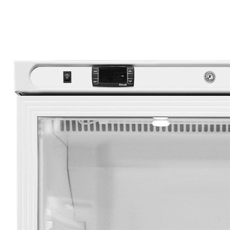 Polar C-Serie Lagerkühlschrank 600 Liter mit Glastür, weiß
