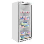 Polar C-Serie Lagerkühlschrank 600 Liter mit Glastür, weiß