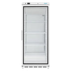 Polar C-Serie Lagerkühlschrank 600 Liter mit Glastür, weiß
