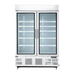 Polar G-Serie Gefrierschrank 920 Liter mit Glastür, weiß