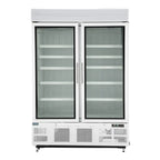 Polar G-Serie Gefrierschrank 920 Liter mit Glastür, weiß